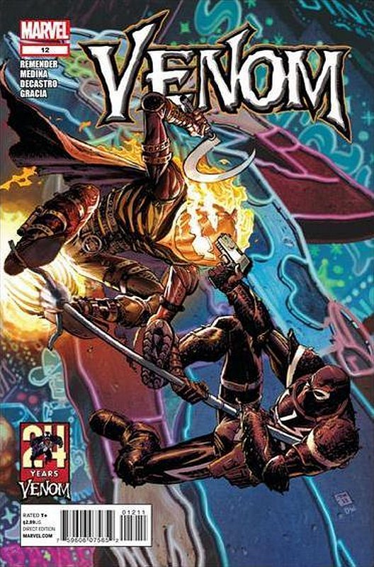 Cover of Venom (Vol 2) #12. One of 250,000 Vintage American Comics on sale from Krypton!