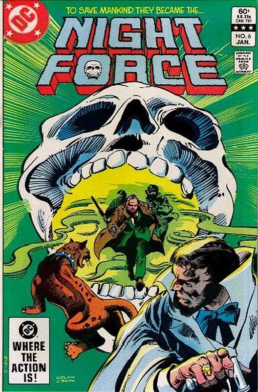 Cover of Night Force (Vol 1) #6. One of 250,000 Vintage American Comics on sale from Krypton!