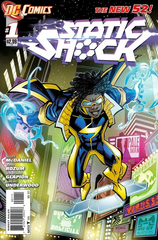 Cover of Static Shock (Vol 1) #1. One of 250,000 Vintage American Comics on sale from Krypton!