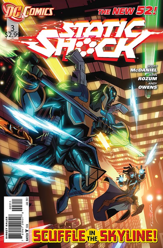 Cover of Static Shock (Vol 1) #3. One of 250,000 Vintage American Comics on sale from Krypton!
