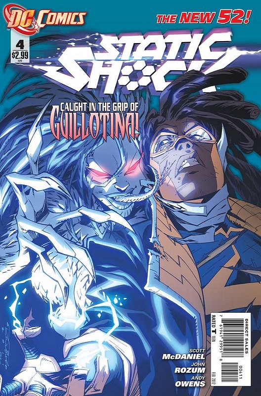 Cover of Static Shock (Vol 1) #4. One of 250,000 Vintage American Comics on sale from Krypton!