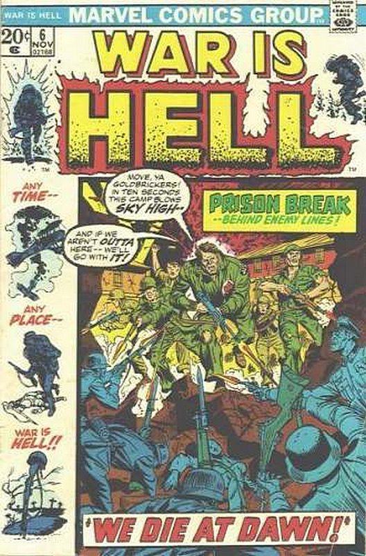 Cover of War is Hell (Vol 1) #6. One of 250,000 Vintage American Comics on sale from Krypton!