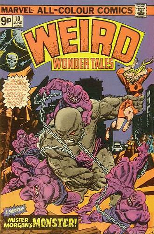 Cover of Weird Wonder Tales (Vol 1) #10. One of 250,000 Vintage American Comics on sale from Krypton!