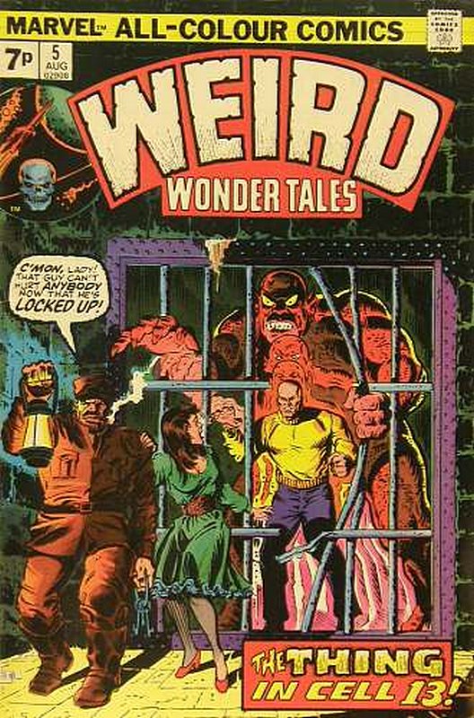 Cover of Weird Wonder Tales (Vol 1) #5. One of 250,000 Vintage American Comics on sale from Krypton!