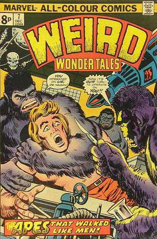 Cover of Weird Wonder Tales (Vol 1) #7. One of 250,000 Vintage American Comics on sale from Krypton!