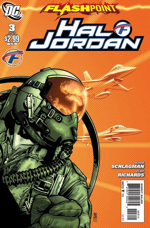 Cover of Flashpoint: Hal Jordan (2011 Ltd) #3. One of 250,000 Vintage American Comics on sale from Krypton!