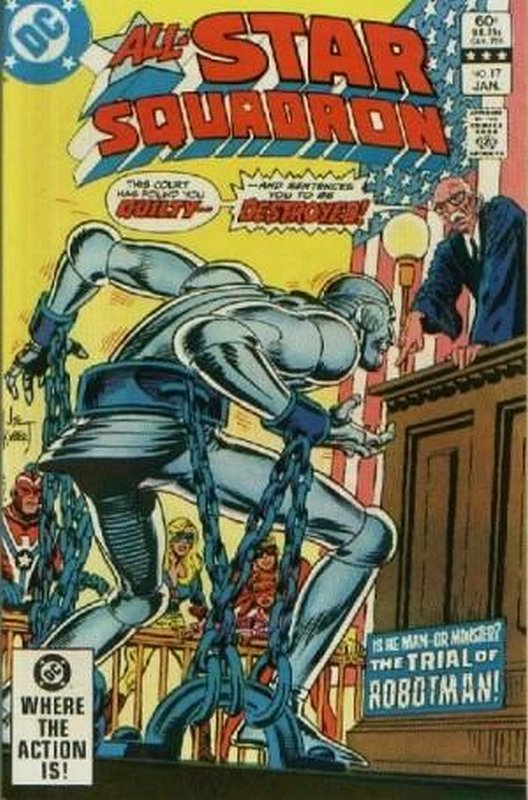 Cover of All-Star Squadron (Vol 1) #17. One of 250,000 Vintage American Comics on sale from Krypton!