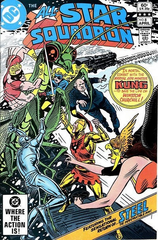 Cover of All-Star Squadron (Vol 1) #8. One of 250,000 Vintage American Comics on sale from Krypton!