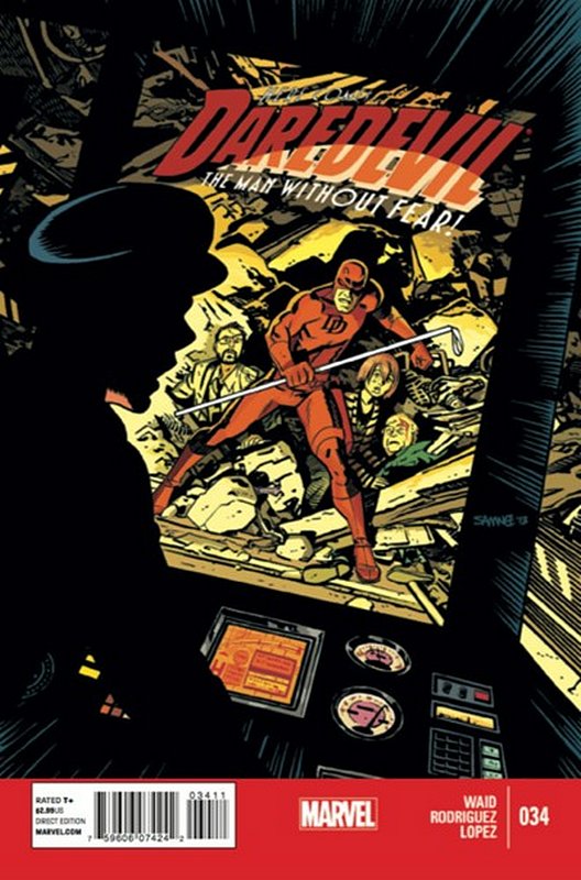 Cover of Daredevil (Vol 3) #34. One of 250,000 Vintage American Comics on sale from Krypton!