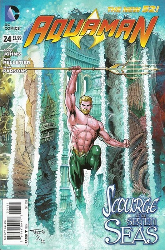 Cover of Aquaman (Vol 5) #24. One of 250,000 Vintage American Comics on sale from Krypton!