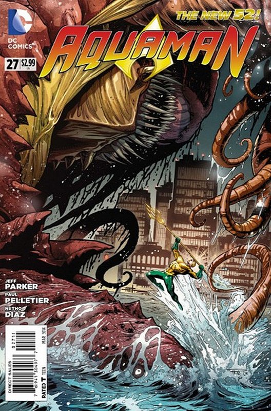 Cover of Aquaman (Vol 5) #27. One of 250,000 Vintage American Comics on sale from Krypton!
