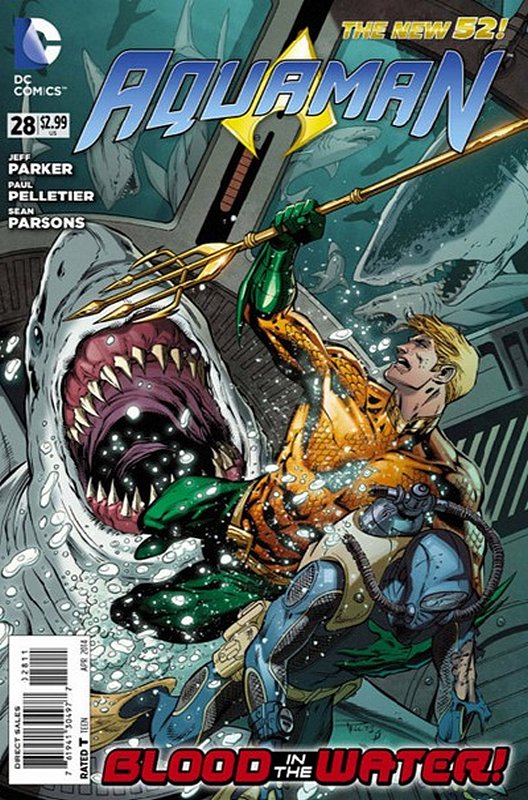 Cover of Aquaman (Vol 5) #28. One of 250,000 Vintage American Comics on sale from Krypton!