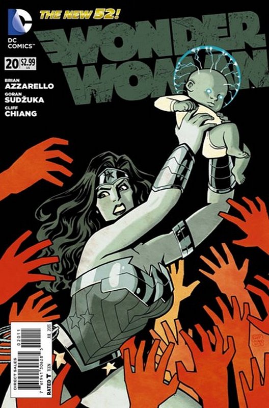 Cover of Wonder Woman (Vol 4) #20. One of 250,000 Vintage American Comics on sale from Krypton!