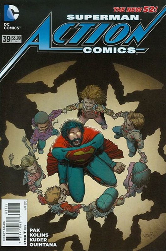 Cover of Action Comics (Vol 2) #39. One of 250,000 Vintage American Comics on sale from Krypton!
