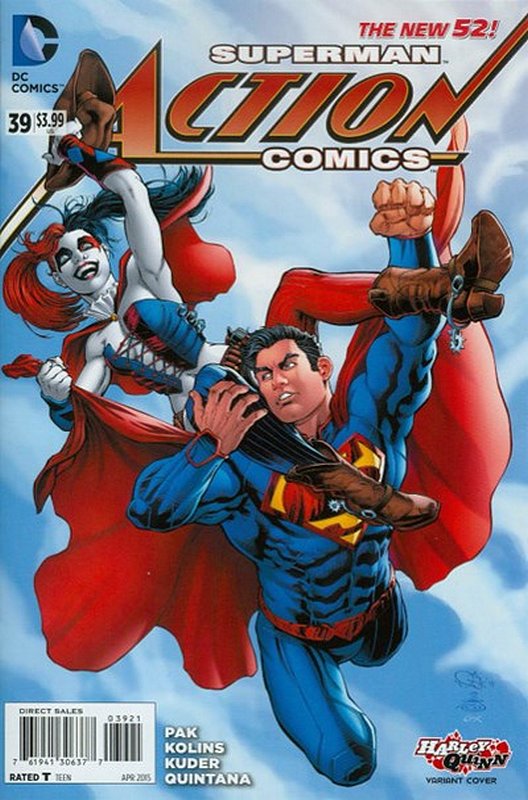 Cover of Action Comics (Vol 2) #39. One of 250,000 Vintage American Comics on sale from Krypton!