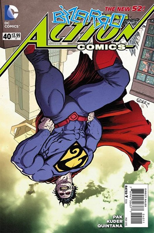 Cover of Action Comics (Vol 2) #40. One of 250,000 Vintage American Comics on sale from Krypton!
