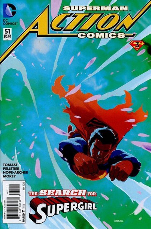 Cover of Action Comics (Vol 2) #51. One of 250,000 Vintage American Comics on sale from Krypton!