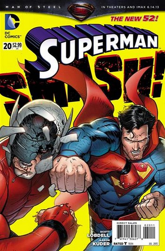 Cover of Superman (Vol 4) #20. One of 250,000 Vintage American Comics on sale from Krypton!