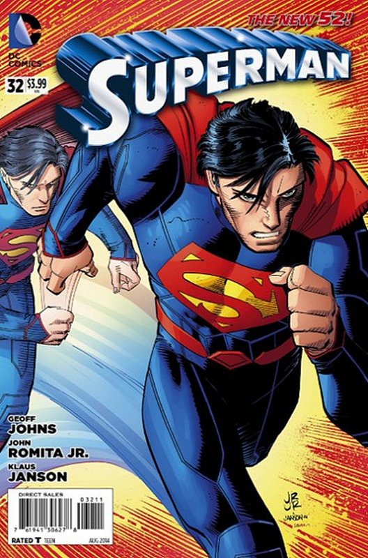 Cover of Superman (Vol 4) #32. One of 250,000 Vintage American Comics on sale from Krypton!