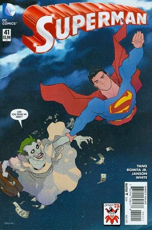 Cover of Superman (Vol 4) #41. One of 250,000 Vintage American Comics on sale from Krypton!