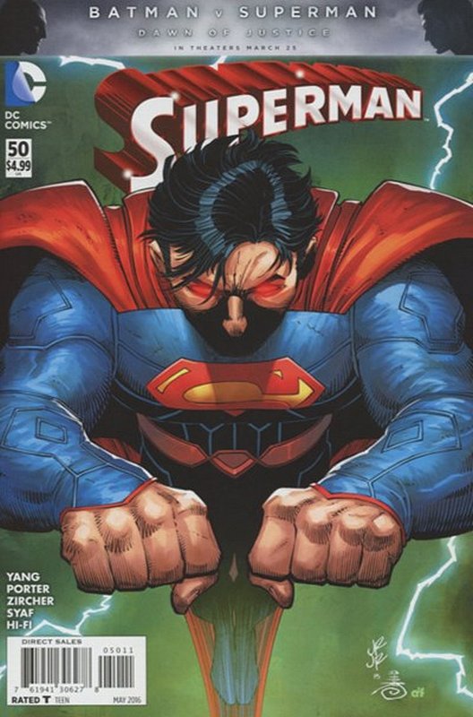 Cover of Superman (Vol 4) #50. One of 250,000 Vintage American Comics on sale from Krypton!