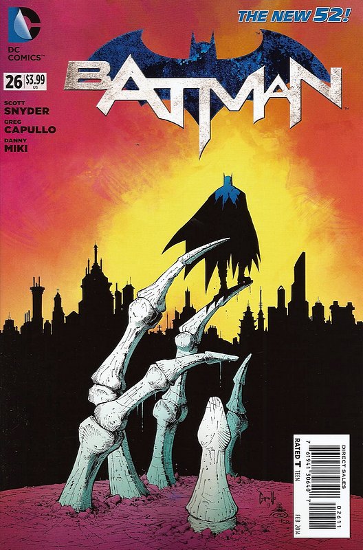 Cover of Batman (Vol 2) #26. One of 250,000 Vintage American Comics on sale from Krypton!