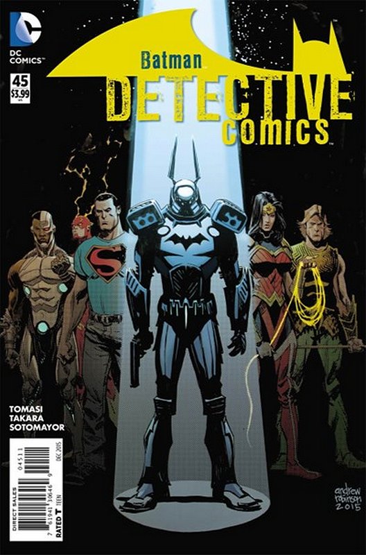 Cover of Detective Comics (Vol 2) #45. One of 250,000 Vintage American Comics on sale from Krypton!