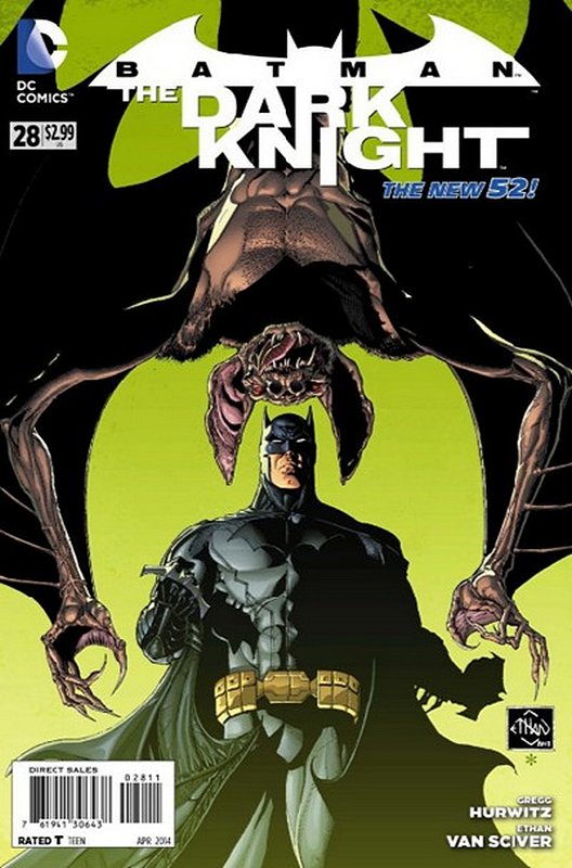 Cover of Batman: The Dark Knight (Vol 2) #28. One of 250,000 Vintage American Comics on sale from Krypton!