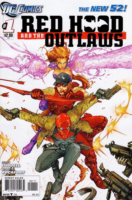 Cover of Red Hood & The Outlaws (Vol 1) #1. One of 250,000 Vintage American Comics on sale from Krypton!