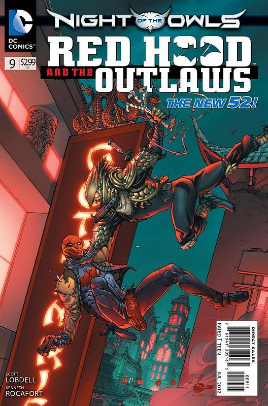 Cover of Red Hood & The Outlaws (Vol 1) #9. One of 250,000 Vintage American Comics on sale from Krypton!