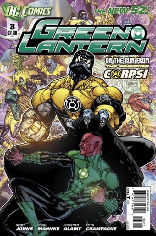 Cover of Green Lantern (Vol 5) #3. One of 250,000 Vintage American Comics on sale from Krypton!