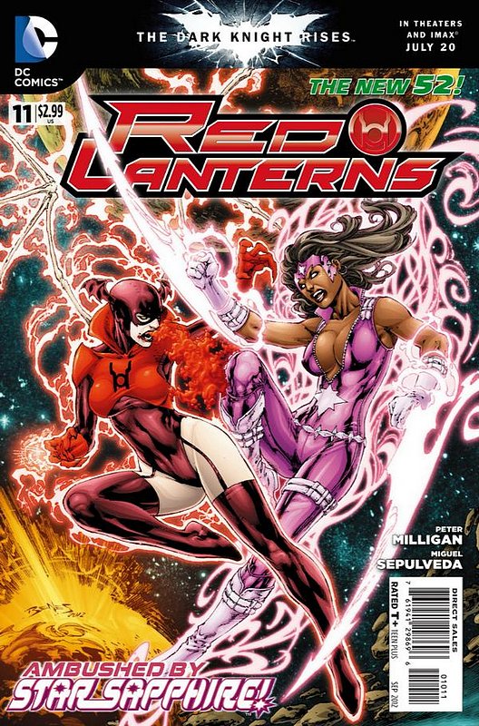 Cover of Red Lanterns (Vol 1) #11. One of 250,000 Vintage American Comics on sale from Krypton!