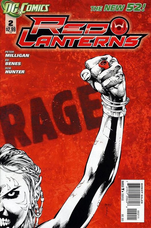 Cover of Red Lanterns (Vol 1) #2. One of 250,000 Vintage American Comics on sale from Krypton!