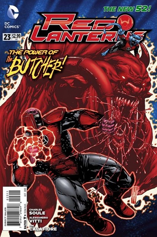 Cover of Red Lanterns (Vol 1) #23. One of 250,000 Vintage American Comics on sale from Krypton!
