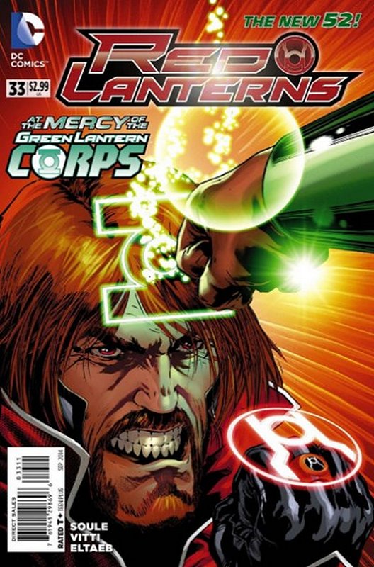 Cover of Red Lanterns (Vol 1) #33. One of 250,000 Vintage American Comics on sale from Krypton!