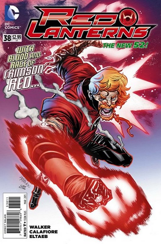 Cover of Red Lanterns (Vol 1) #38. One of 250,000 Vintage American Comics on sale from Krypton!