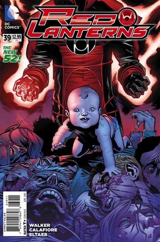 Cover of Red Lanterns (Vol 1) #39. One of 250,000 Vintage American Comics on sale from Krypton!