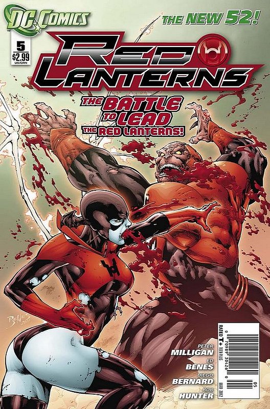 Cover of Red Lanterns (Vol 1) #5. One of 250,000 Vintage American Comics on sale from Krypton!