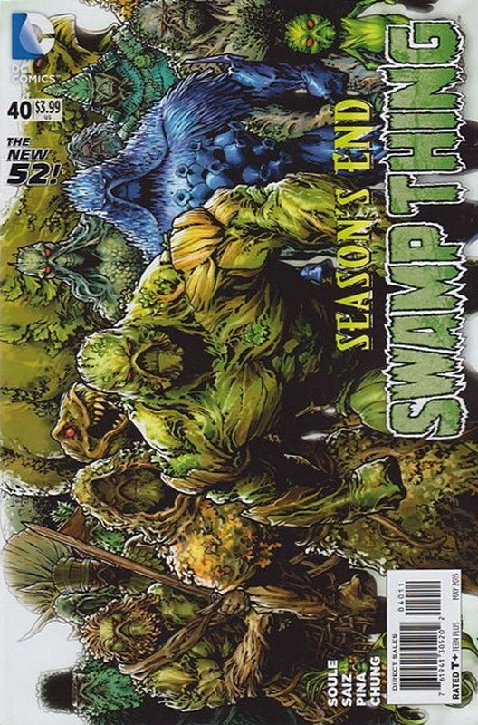 Cover of Swamp Thing (Vol 5) #40. One of 250,000 Vintage American Comics on sale from Krypton!