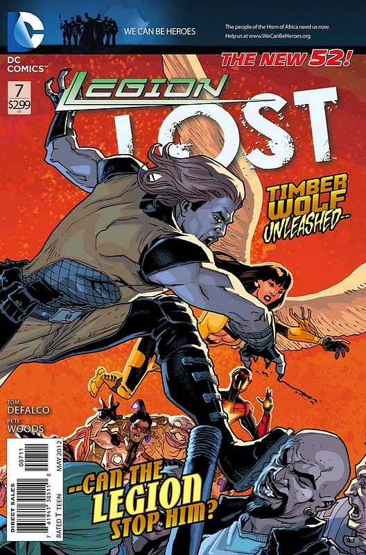 Cover of Legion Lost (Vol 1) #7. One of 250,000 Vintage American Comics on sale from Krypton!