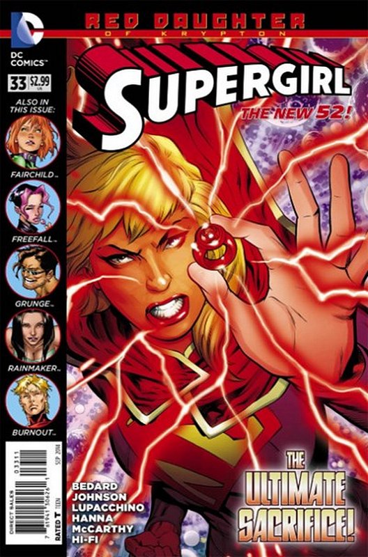 Cover of Supergirl (Vol 4) #33. One of 250,000 Vintage American Comics on sale from Krypton!