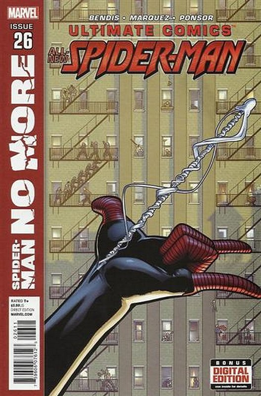 Cover of Ultimate Comics Spider-Man (Vol 2) #26. One of 250,000 Vintage American Comics on sale from Krypton!