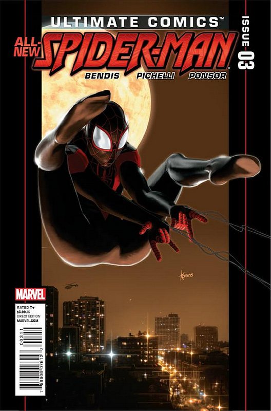 Cover of Ultimate Comics Spider-Man (Vol 2) #3. One of 250,000 Vintage American Comics on sale from Krypton!