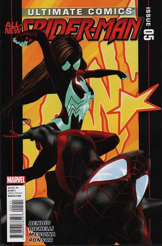 Cover of Ultimate Comics Spider-Man (Vol 2) #5. One of 250,000 Vintage American Comics on sale from Krypton!