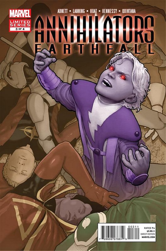 Cover of Annihilators: Earthfall (2011 Ltd) #3. One of 250,000 Vintage American Comics on sale from Krypton!