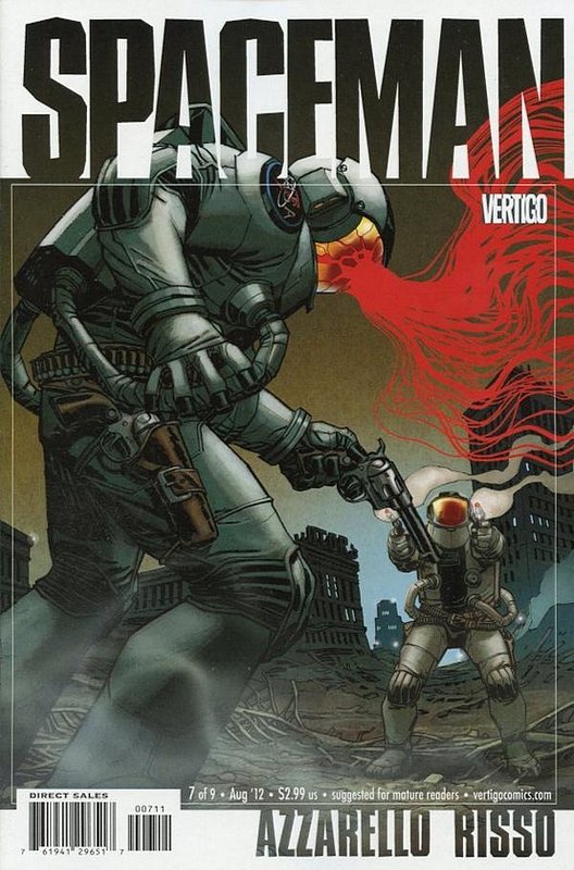 Cover of Spaceman (2011 Ltd) #7. One of 250,000 Vintage American Comics on sale from Krypton!