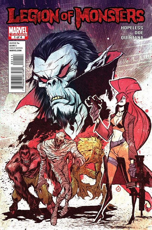 Cover of Legion of Monsters (2011 Ltd) #1. One of 250,000 Vintage American Comics on sale from Krypton!