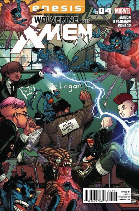 Cover of Wolverine & X-Men (Vol 1) #4. One of 250,000 Vintage American Comics on sale from Krypton!