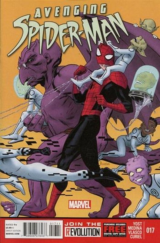 Cover of Avenging Spider-Man (Vol 1) #17. One of 250,000 Vintage American Comics on sale from Krypton!