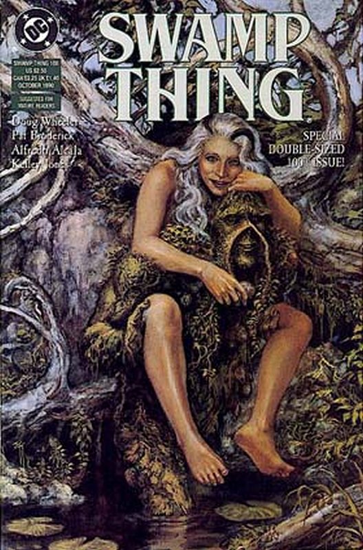 Cover of Swamp Thing (Vol 2) #100. One of 250,000 Vintage American Comics on sale from Krypton!